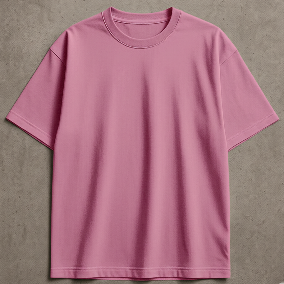 Oversize Basic tshirt (pink)