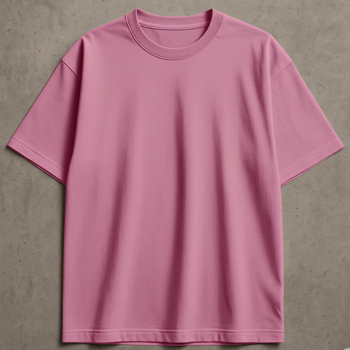 Oversize Basic tshirt (pink)
