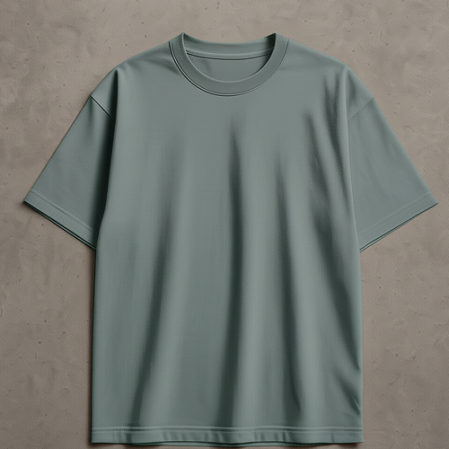 Oversize Basic tshirt (green )