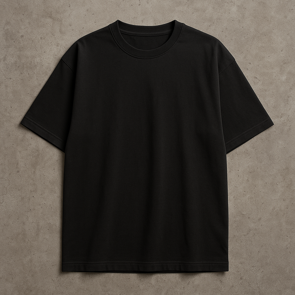 Oversize Basic tshirt (black)